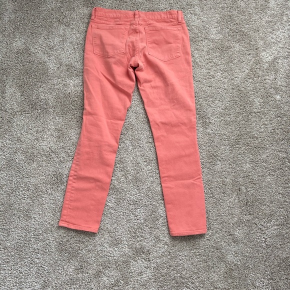 J Crew Toothpick Ankle Pants Size 27 Melon - Picture 4 of 4